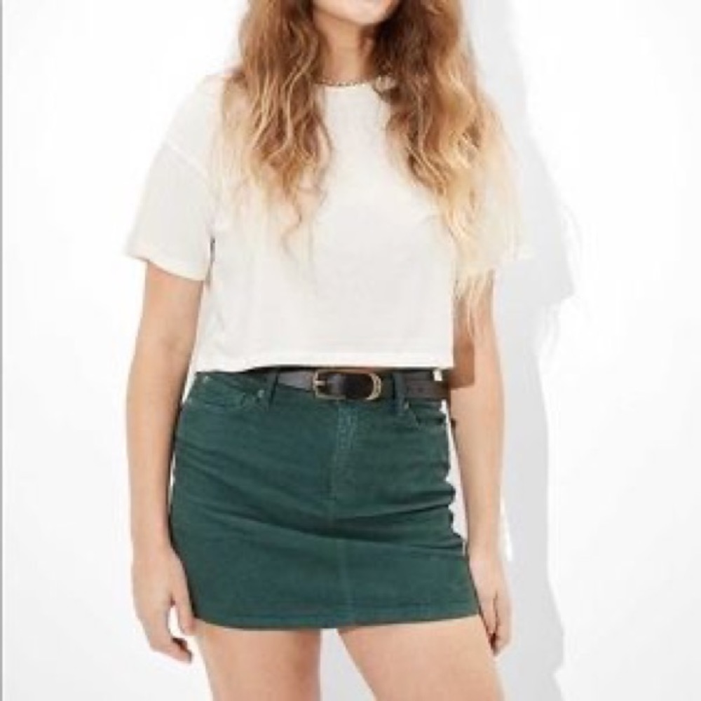Corduroy skirt